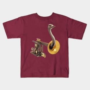 Musical.ly- Ostrich Kids T-Shirt